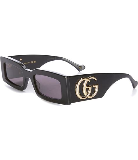 gucci women's 53mm square sunglasses|Gucci generation 53mm rectangular sunglasses.